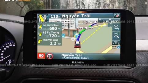 Màn hình DVD Android liền camera 360 xe Hyundai Kona 2018 - nay | Elliview S4 Basic